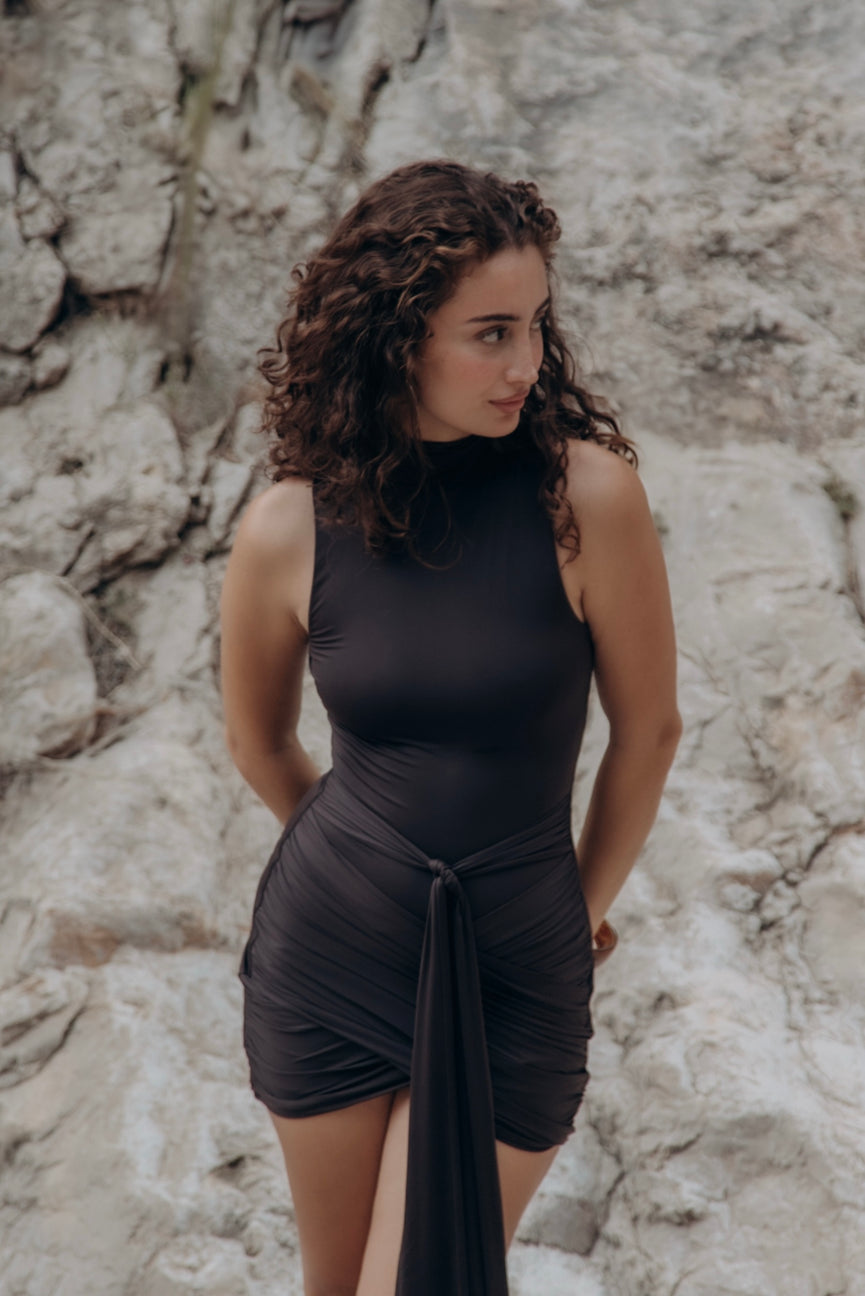 Vivienne Dress in Ganache