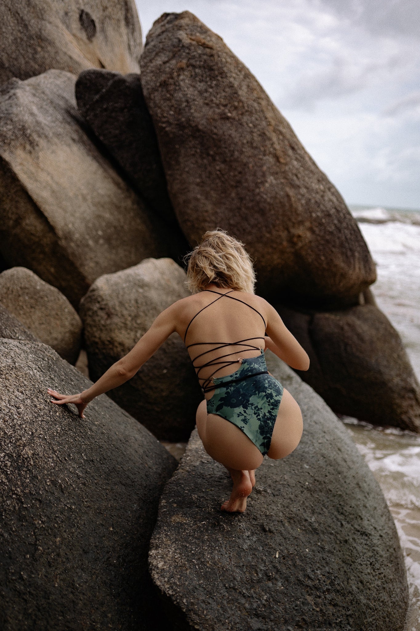 Junko T. Swimsuit In Forest