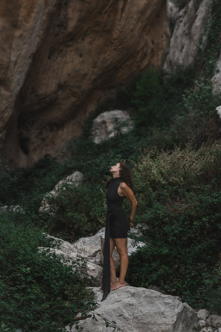 Vivienne Dress in Ganache