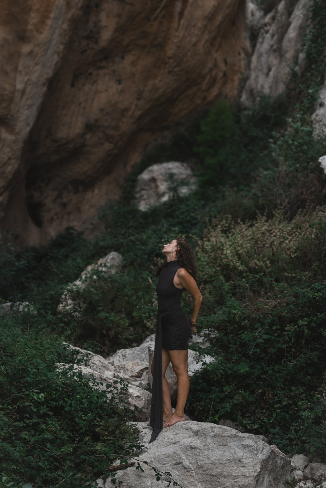 Vivienne Dress in Ganache