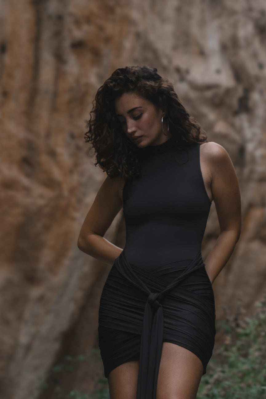 Vivienne Dress in Ganache
