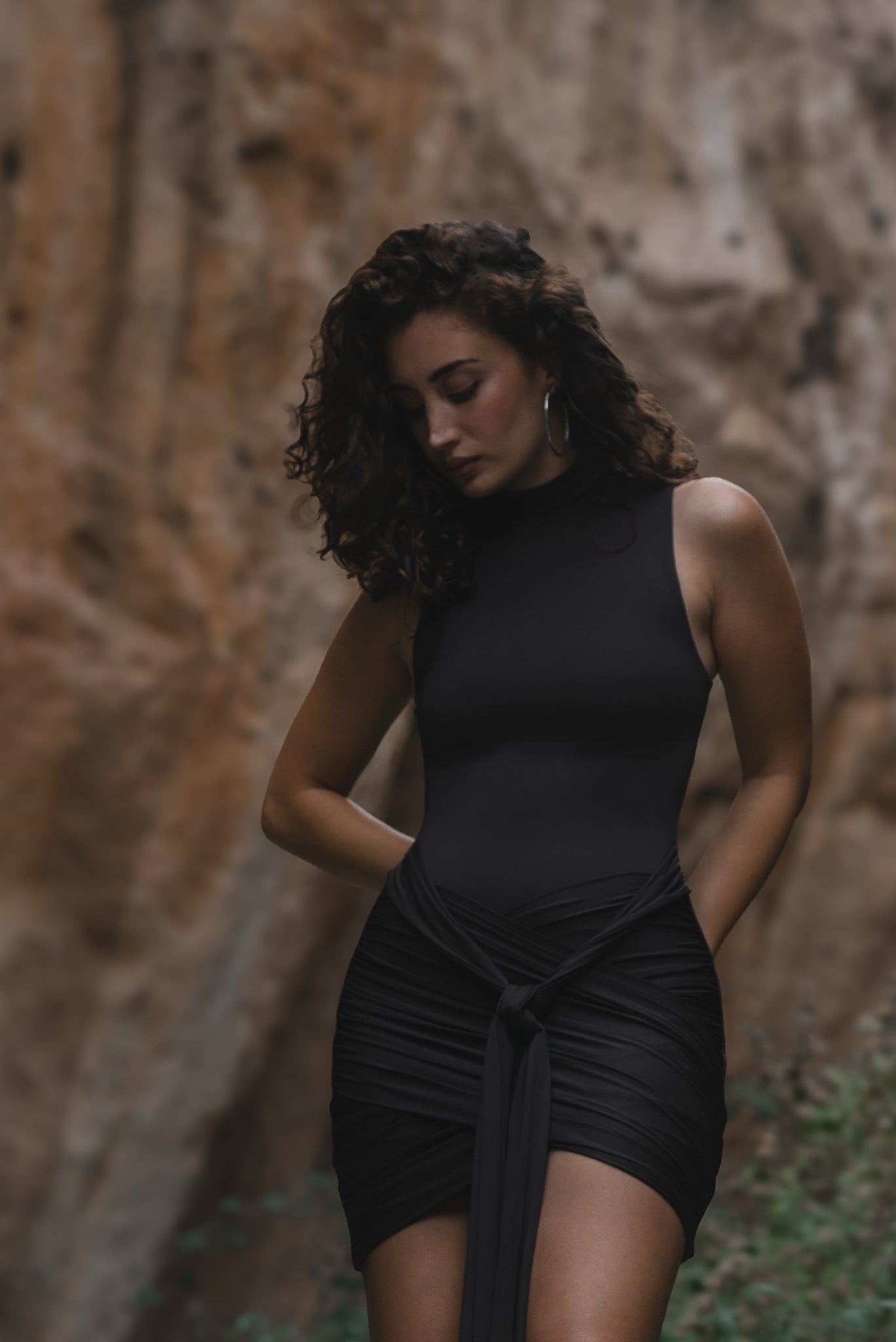Vivienne Dress in Ganache