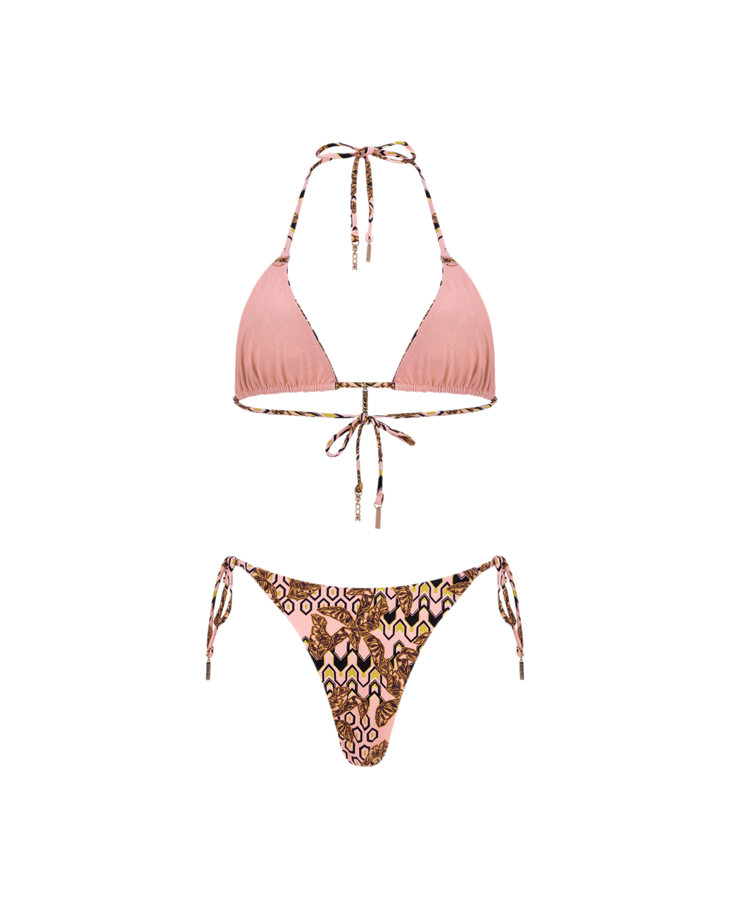 Mia W. Bikini Set in Honeycomb