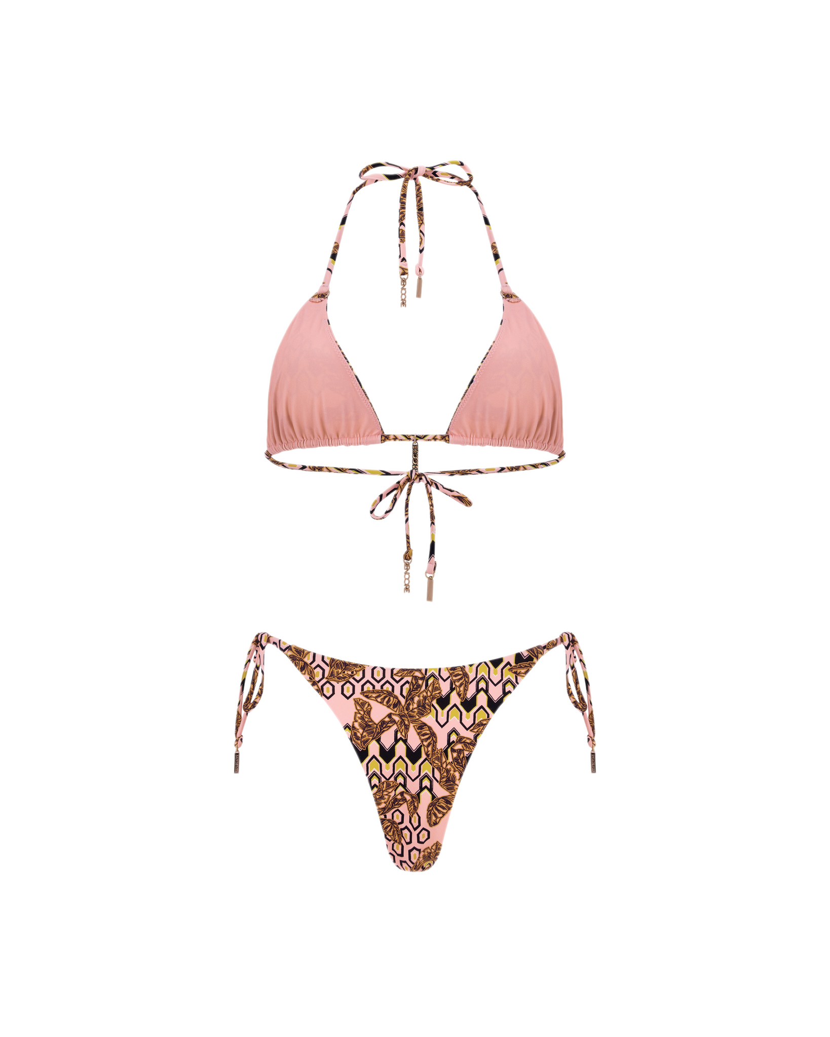 Mia W. Bikini Set in Honeycomb